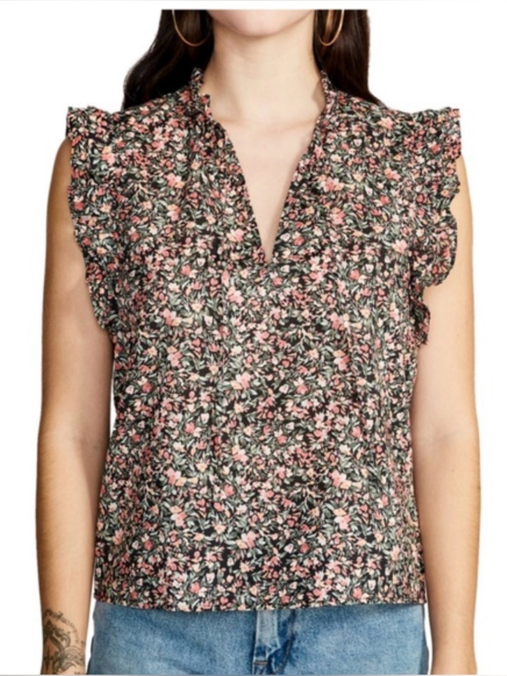BB Dakota by Steve Madden Floral Top